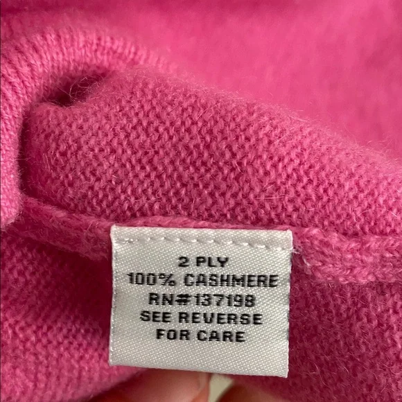 belle france 2 ply cashmere sweater - Picture 5 of 8